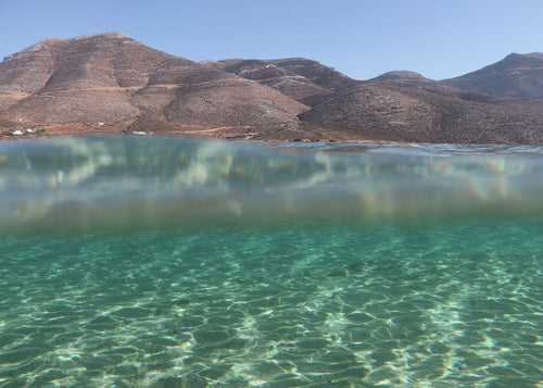 Earth and water. Amorgos. Greece.