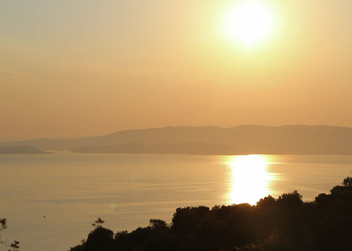 Sunset. Skopelos. Greece.